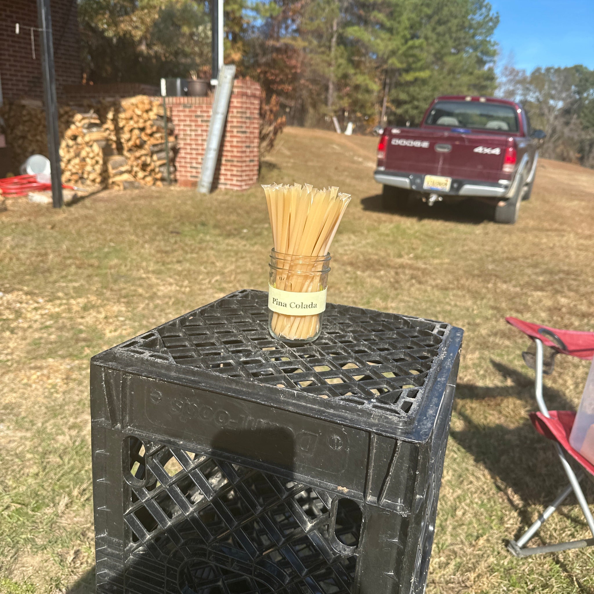 Honey Straws - Pina Colada